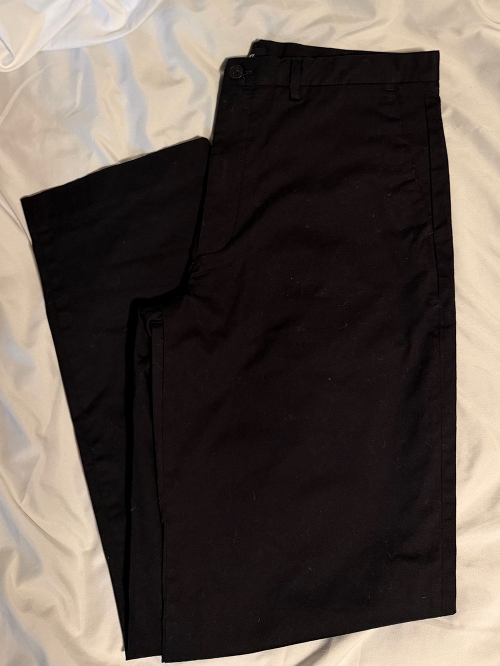 Men's Black Work Chino Pants